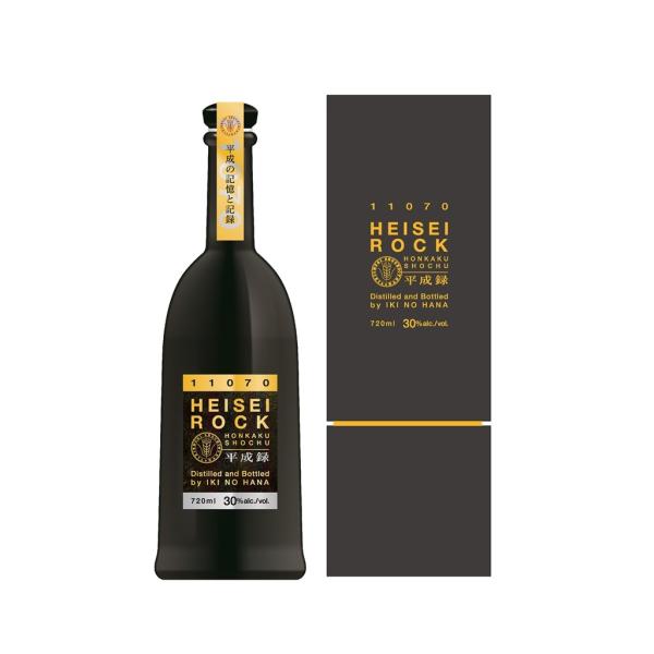 限定品 麦焼酎　長期貯蔵　壱岐焼酎　壱岐の華　HEISEI ROCK 平成録 30度 720ml 長崎の酒　長崎県