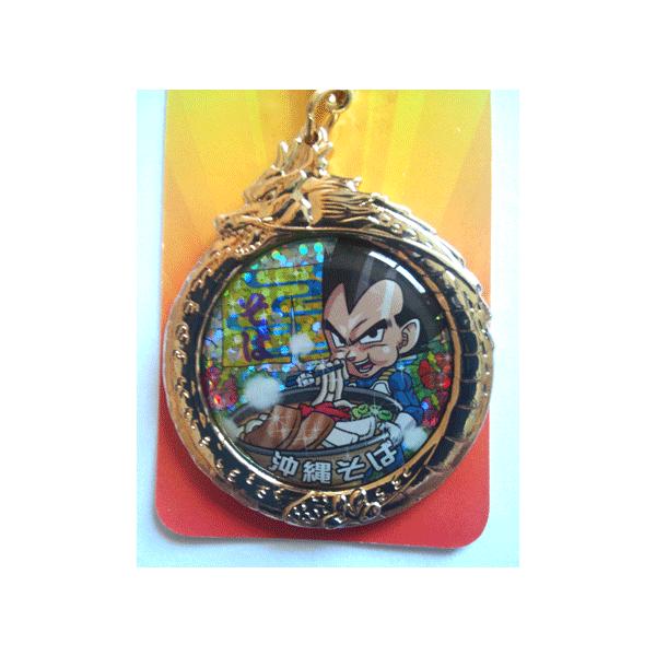 キーホルダー ドラゴンボール ベジータ 沖縄そば ご当地グッズ アニメ