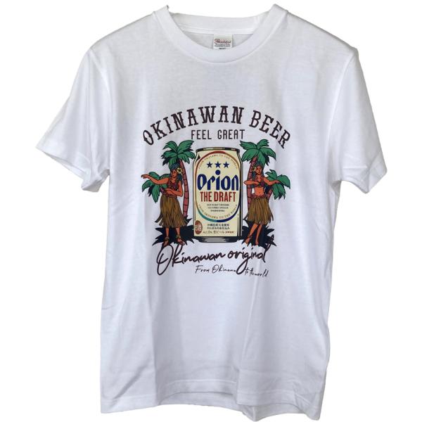 オリオンビールTシャツ　フラガール　白　orion 正規品
