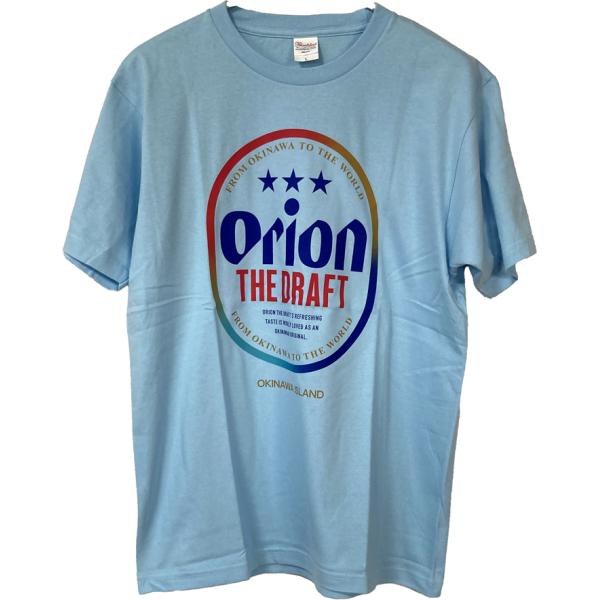 オリオンビールTシャツ NEWオリオン ライトブルー orion正規品