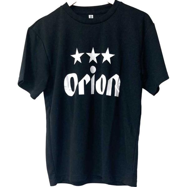 オリオンビールTシャツ orionアクティブ 三ツ星 ロゴ 黒 : okinawa