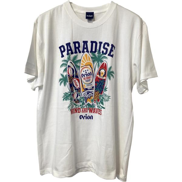 オリオンビールTシャツ サーフパラダイス　白　orion 正規品