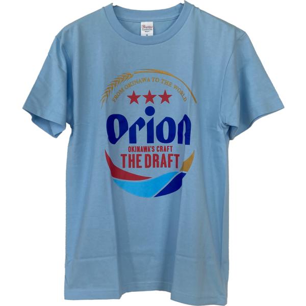 オリオンビールTシャツ ライトブルー　綿100% orion 正規品