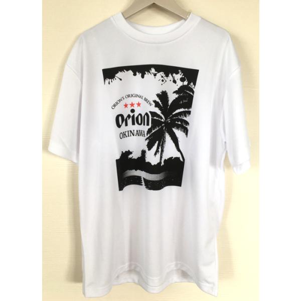 オリオンビールTシャツ スプラッシュビートホワイト　白　サラサラ　ドライTシャツ