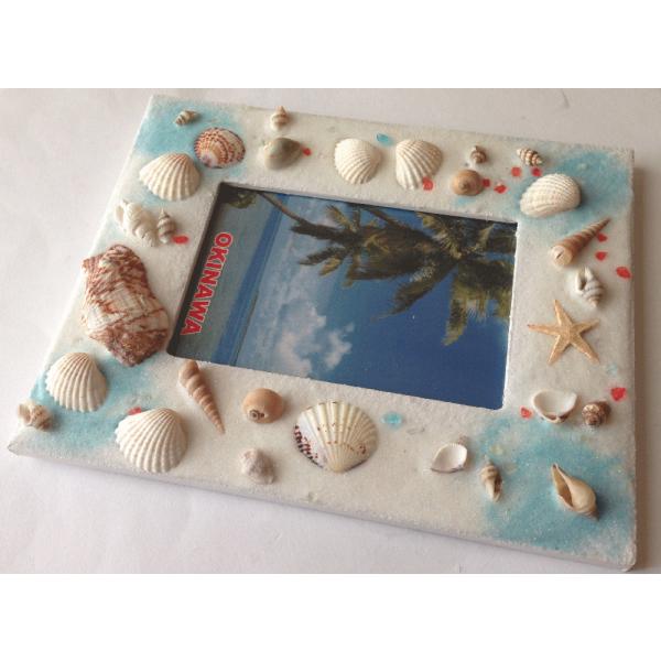 貝殻シェルフレーム 沖縄シーグラス の写真立て 南島雑貨 貝殻細工 フォトフレーム 新作 Buyee 日本代购平台 产品购物网站大全 Buyee一站式代购 Bot Online