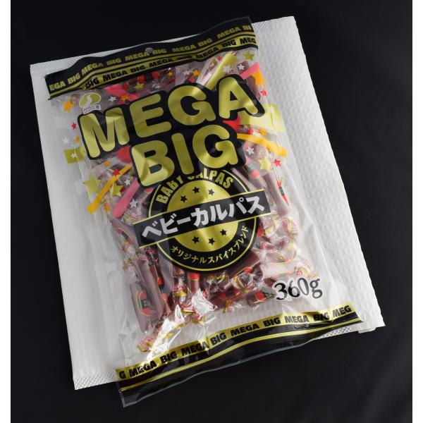 ※こちらの商品はネコポス便での発送になります。但し１回でのご注文にて複数ご注文の場合は宅配便に切り替わる場合がございます。内容量：360ｇ×1個大容量のMEGABIGサイズオリジナルスパイスブレンドの味わいのあるカルパスに仕上がってます商品...