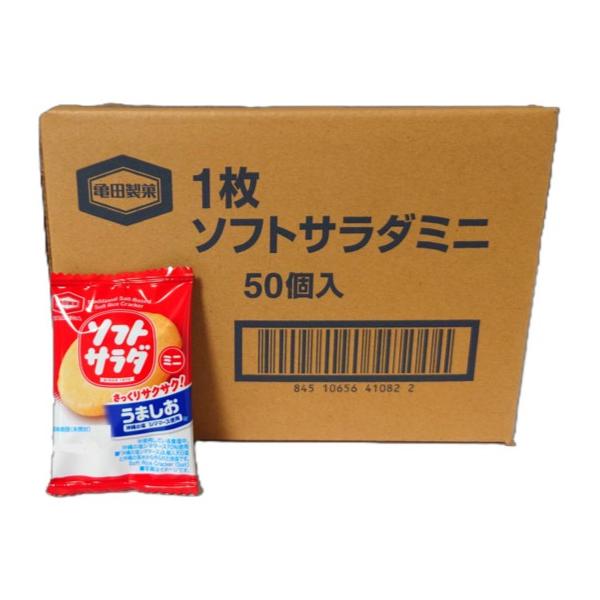 ソフトサラダミニ 1枚×100袋 （50袋×2Ｂ） 亀田製菓 訳あり おせんべい 催事 イベント 業務用