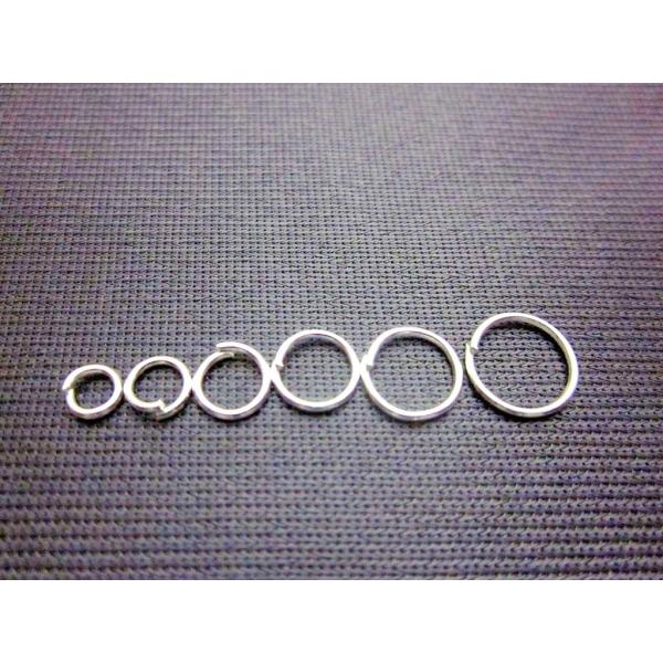 アクセサリー マルカン 丸カン リング 古代銀 6サイズセット 各100個 メタルパーツ 素材 ハンドメイド ビーズクラブ