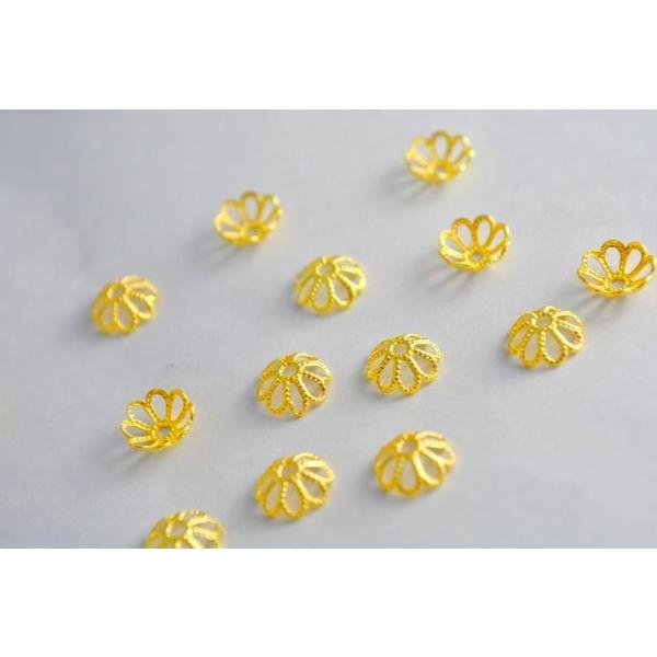 ビーズクラブ 座金 ビーズキャップ 花びら8枚 ゴールド 8mm 50個 ブレスレット 天然石 パーツ Buyee Buyee 提供一站式最全面最专业现地yahoo Japan拍卖代bid代拍代购服务 Bot Online