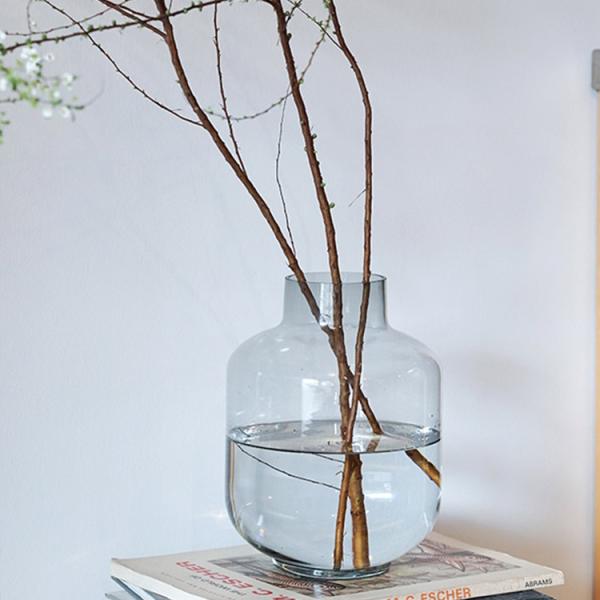 花器 陶器 花瓶 フラワーベース 北欧 植物 観葉植物 ビッグガラス