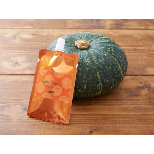 秋に収穫できる人気者旬な「かぼちゃ」のスープ。「椎茸＆昆布」天然だしです。＜商品特長＞有機＆無農薬のお野菜と天然だしで手作りしたオーガニックベビーフードです。お野菜は農家さん限定で、土作りからこだわっています。赤ちゃんの健康な成長のために、...