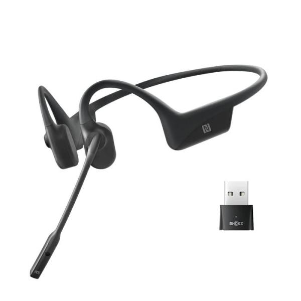 未開封未使用　SHOKZ　OpenComm　C102　SKZ-EP-000011 Shokz（ショックス） SKZ-EP-000011 ブラック 骨伝導イヤホン
