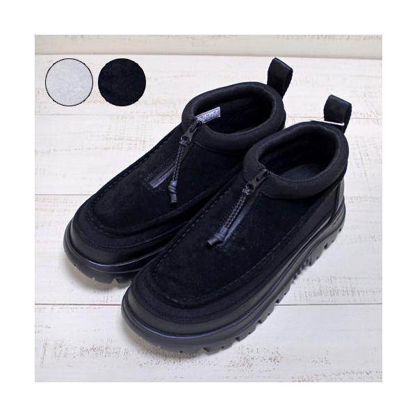 【美品】SHAKA ジップ モカシン ブーティー ブーツ ブラック 25cm beardstore_shaka-243c