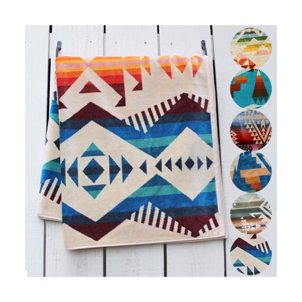 PENDLETON ペンドルトン ネイティブジャガードバスタオル Native