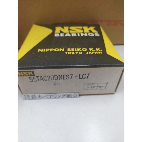 NSKベアリング 55TAC20D NES7+L/C7 ( 562011/GNP4 / 562011GNP4 ) 腹式