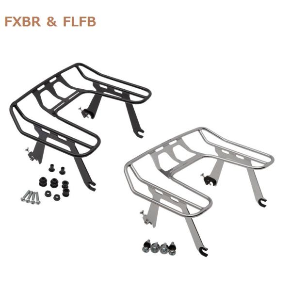 COBRA・2018 FXBR＆FLFB・デタッチャブル ラゲッジラック クローム/ブラック 602-2612/1510-0483・602-2612B/1510-0484