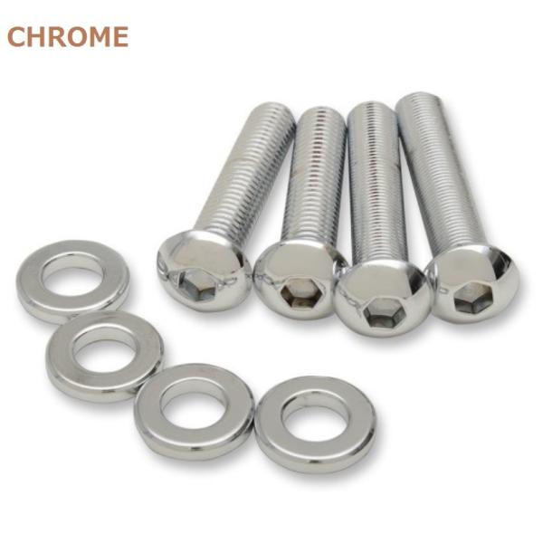 XL SHOCK MOUNT KIT CHROMEDRAG SPECIALTIES PREMIUM RIDE-HEIGHT ADJUSTABLE＆PREMIUM10.5"ドラッグスペシャリティーズ プレミアムシリーズ ＸＬモデル用マウントキ...