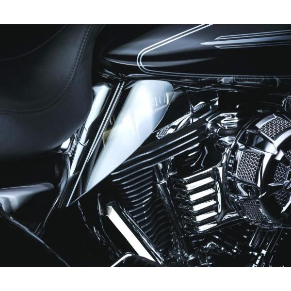 0504-0322　サドルシールド ブラック　ツーリングモデル2009-16 Harley Davidson（ハーレー・ダビッドソン） Kuryakyn・2009