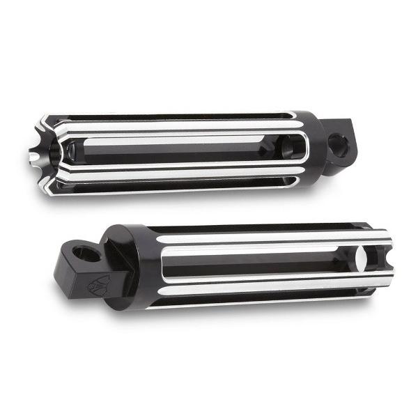 Arlen Ness・10-GAUGE フットペグ・ブラック　06-114・1620-1464　ハーレー