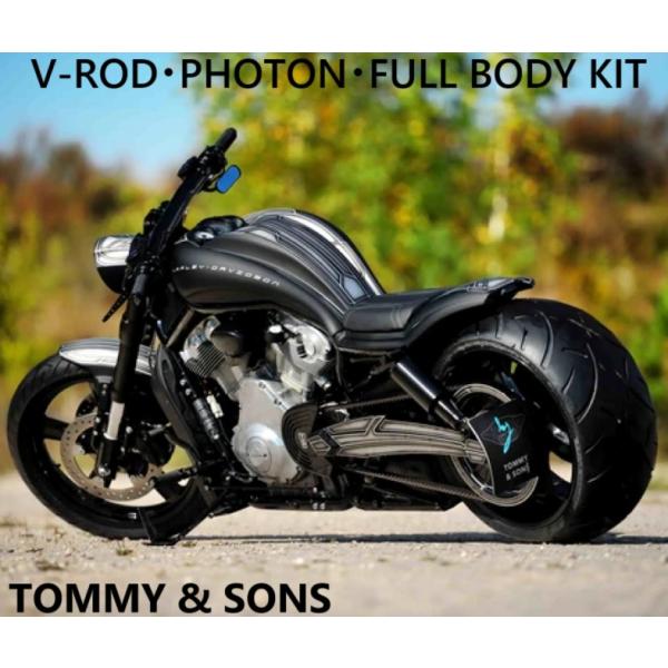 TOMMY & SONS・V-ROD・PHOTON フルボディキット　TS-HD-UNI-303s　ハーレー