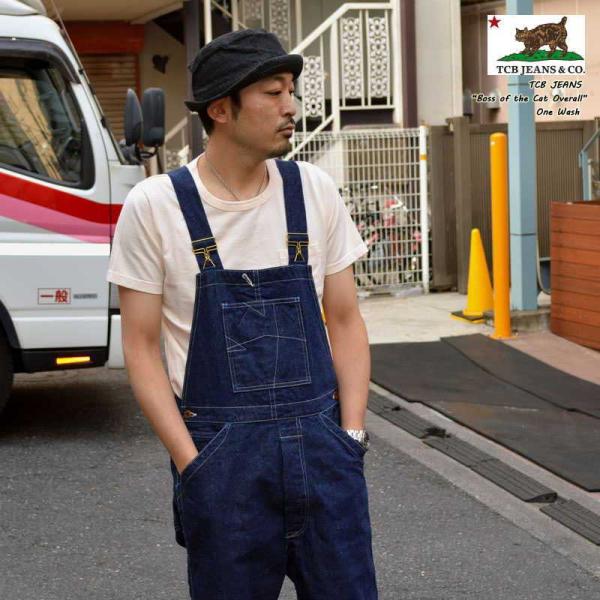 ⭐︎TCBジーンズ/Boss of the Cat Overallオーバーオール TCB jeans TCBジーンズ Boss of the Cat Overall ボス オブ ザ