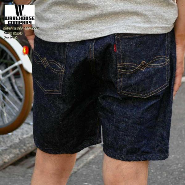 WAREHOUSE ウエアハウス DD-1550 デニムショートパンツ bears_warehouse-dd1550