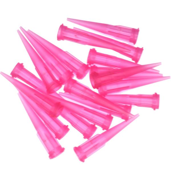 シリンジ交換用プラスチックニードル ・プリンターの補充インク用・実験・工作用・化粧品、香水の詰め替え用・エアー抜きなど用途はさまざま！《セット内容》ニードル（針）20G・・・20本《サイズ》長さ・・・全長約32mm差し込み部内径・・・約4....