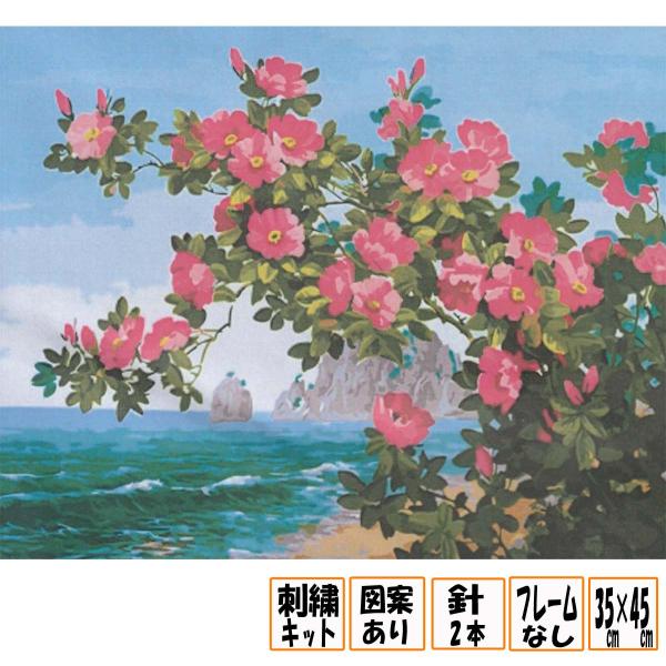 刺繍 花 クロスステッチ 縫い物 手芸 セット DIY アート 壁掛け 趣味 装飾品 11CT z1036