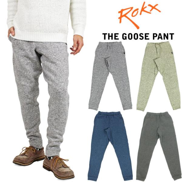 Rokx ロックス ザ グース パンツ スウェットパンツ The Goose Pant クライミング Rxmf191067 Sale 送料無料 裾上げ不可 191067 Bears Store 通販 Yahoo ショッピング