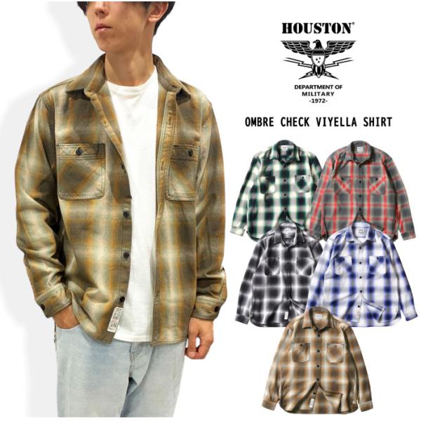 【コメント】ヘヴィーオンスなビエラ生地を使用し、着込むほどに経年変化も楽しめる【ビエラシャツシリーズ】トリプルステッチやユニオンチケットなどビンテージライクなディティールが満載！通常は細い糸で表現されるオンブレチェック柄を、あえて太い糸で織...