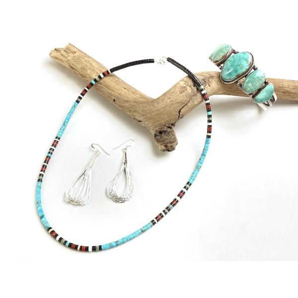 Indian Jewelry サントドミンゴ 34-0349-G ドレイン・カラバザ作