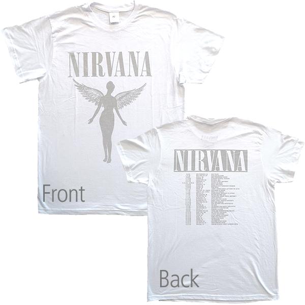 NIRVANA ニルヴァーナ In Utero インユーテロ ツアー Tシャツ Mサイズ]NIRVANA（ニルヴァーナ） IN UTERO（イン・ユーテロ） ツアーT