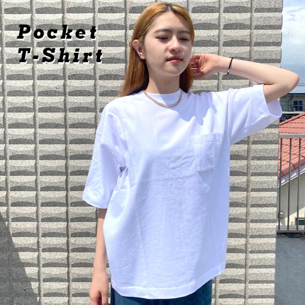 Tシャツ ポケット付き ビッグシルエット 半袖 ホワイト ブラック レディース 大きいサイズ ティーシャツ ポケットT ストリート 春 夏 秋 冬 :0000-0201:BEATJIVE 通販 カットソー Tシャツ ロング丈 ロゴ ブラック L ストリート 春