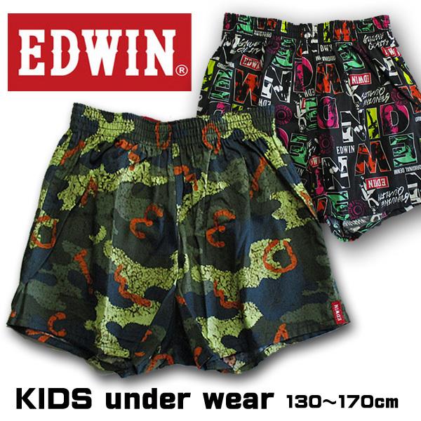 キッズ トランクス 下着 Edwin 柄プリント パンツ 男の子 子供下着 肌着 綿100 Bp 1348 ビートポップス 通販 Yahoo ショッピング