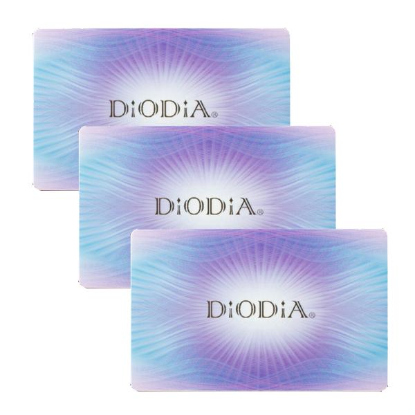 正規販売店 DiODiAカード 3枚 ディオディア 高波動変換システム 高波動エネルギー