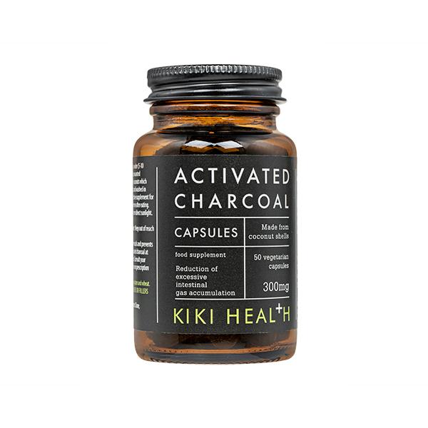 アクティベーティッドチャコール 300mg 1本 キキヘルス Kiki-Health Activated Charcoal ヤシ殻 ココナッツシェル活性炭100% 日時指定不可