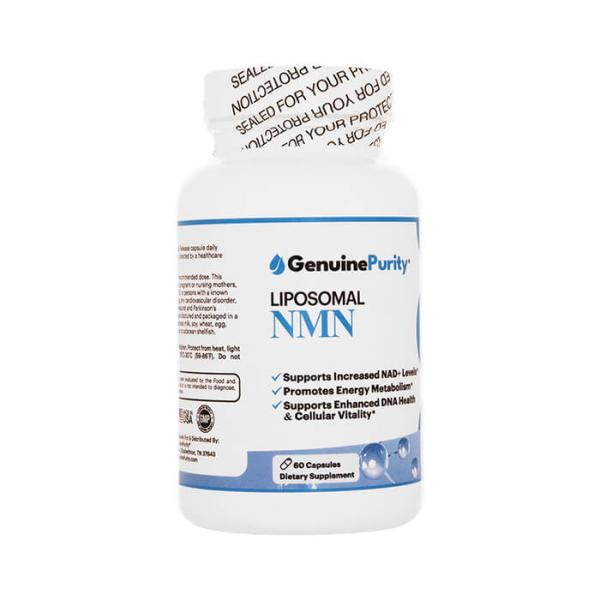 リポソーマルNMN 250mg 60錠 1本 GenuinePurity Liposomal NMN ジェニュイン・ピュリティ ニコチンアミドモノヌクレオチド 日時指定不可 送料無料