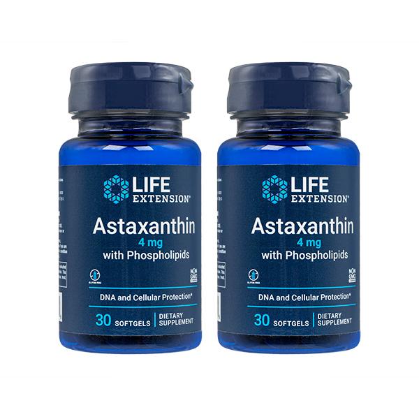 商品名 (LifeExtension)アスタキサンチンwithリン脂質商品説明LifeExtensionのアスタキサンチンwithリン脂質は、アスタキサンチンとリン脂質を独自ブレンドしたサプリメントです。内容量：2本（1本/30ソフトジェル）