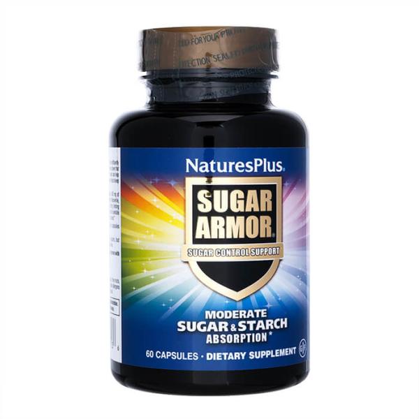 シュガーアーマー 60錠 1本 NaturesPlus Sugar Armor ダイエット グルテンフリー日時指定不可