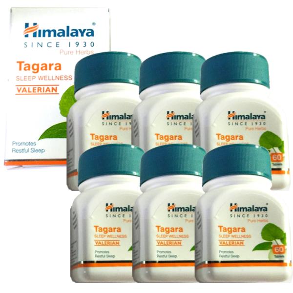 タガラ 60錠 6本 Tagara セイヨウカノコソウ バレリアン Himalaya ヒマラヤ社 アーユルヴェーダ ベジタリアン製品 天然成分 日時指定不可