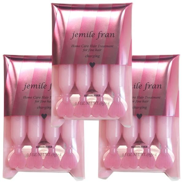 3個セット ミルボン MILBON ジェミールフラン jemile fran ハートチャージング 9g×4本 ヘアトリートメント