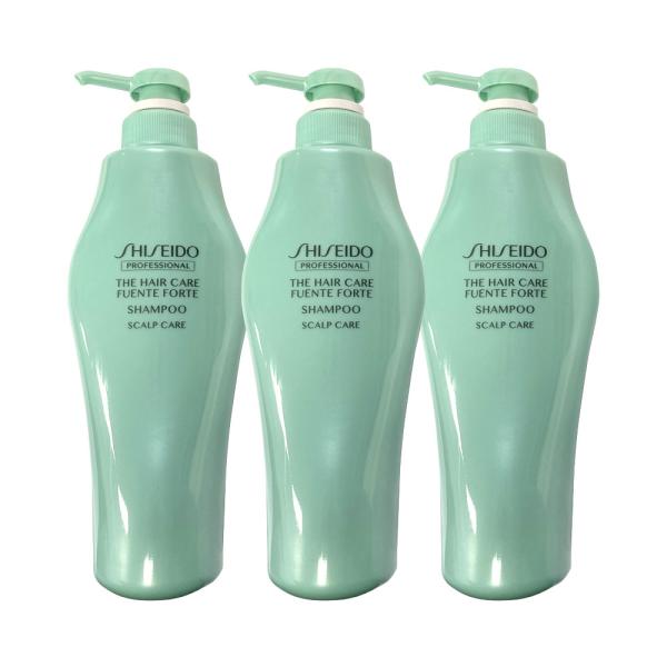 3個セット 資生堂 フェンテフォルテ シャンプー 500mL ボトル スカルプケア用 頭皮ケア 国内正規品 送料無料