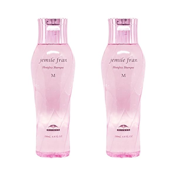 2個セット ミルボン ジェミールフラン ヒートグロスシャンプー M 200mL ヘアケア milbon 2本セット