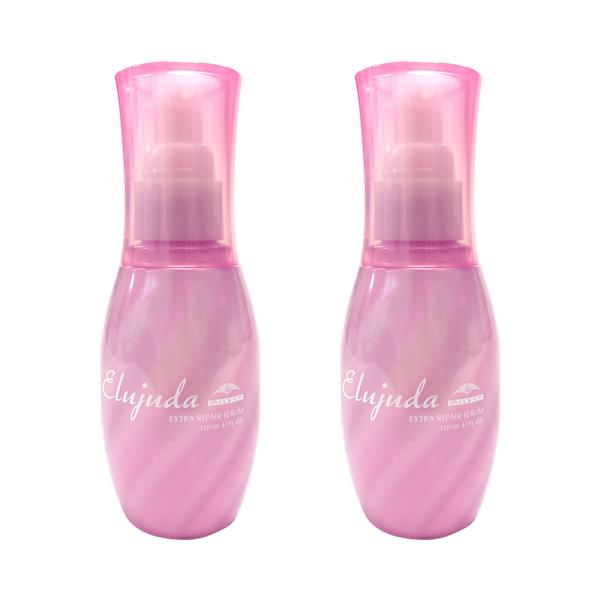 ◆ 商品名称：エルジューダ エクストラリペア セラム◆ ブランド：エルジューダ◆ メーカー：ミルボン◆ 区分：化粧品◆ 内容量：120mL×2個◆ JAN：4954835030731◆ 製造国：日本製◆ 成分：ジメチコン、水、ジメチコノール...