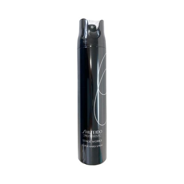 ステージワークス スーパーハードスプレー 180g 1個 1本 ヘアスタイリング ハードなセット力 スプレー 資生堂プロフェッショナル