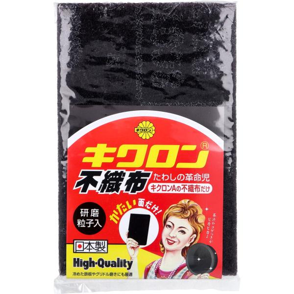 不織布だけ 1個入 研磨粒子入り ナイロンたわし たわし 日本製 不織布のたわし スポンジたわし ガンコな汚れ 不織布