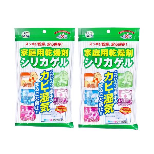 家庭用乾燥剤 ドライナウ 2個セット 6個入 消耗品 日本製 シリカゲル 除湿 湿気取り カビ対策 カメラ 人形 楽器 食品 衣類 電子製品