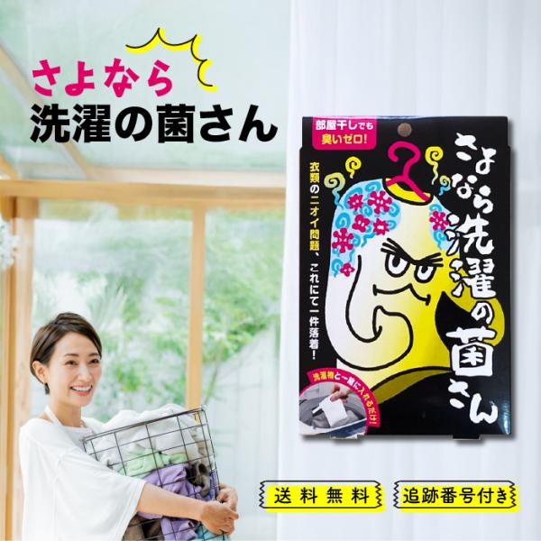 さよなら洗濯の菌さん 90回分 約3ヵ月分 生乾き臭 衣類 消臭 洗濯