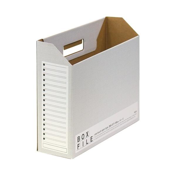 他サイト： ボックスファイル FL-099BF A4E濃灰 10冊 文具 文房具 新学期 プラス 新生活の商品画像