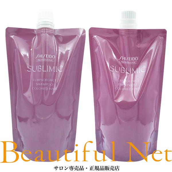 SHISEIDO 資生堂 サブリミック ルミノフォース シャンプー 450ml SHISEIDO 資生堂 サブリミック ルミノフォース シャンプー 450ml